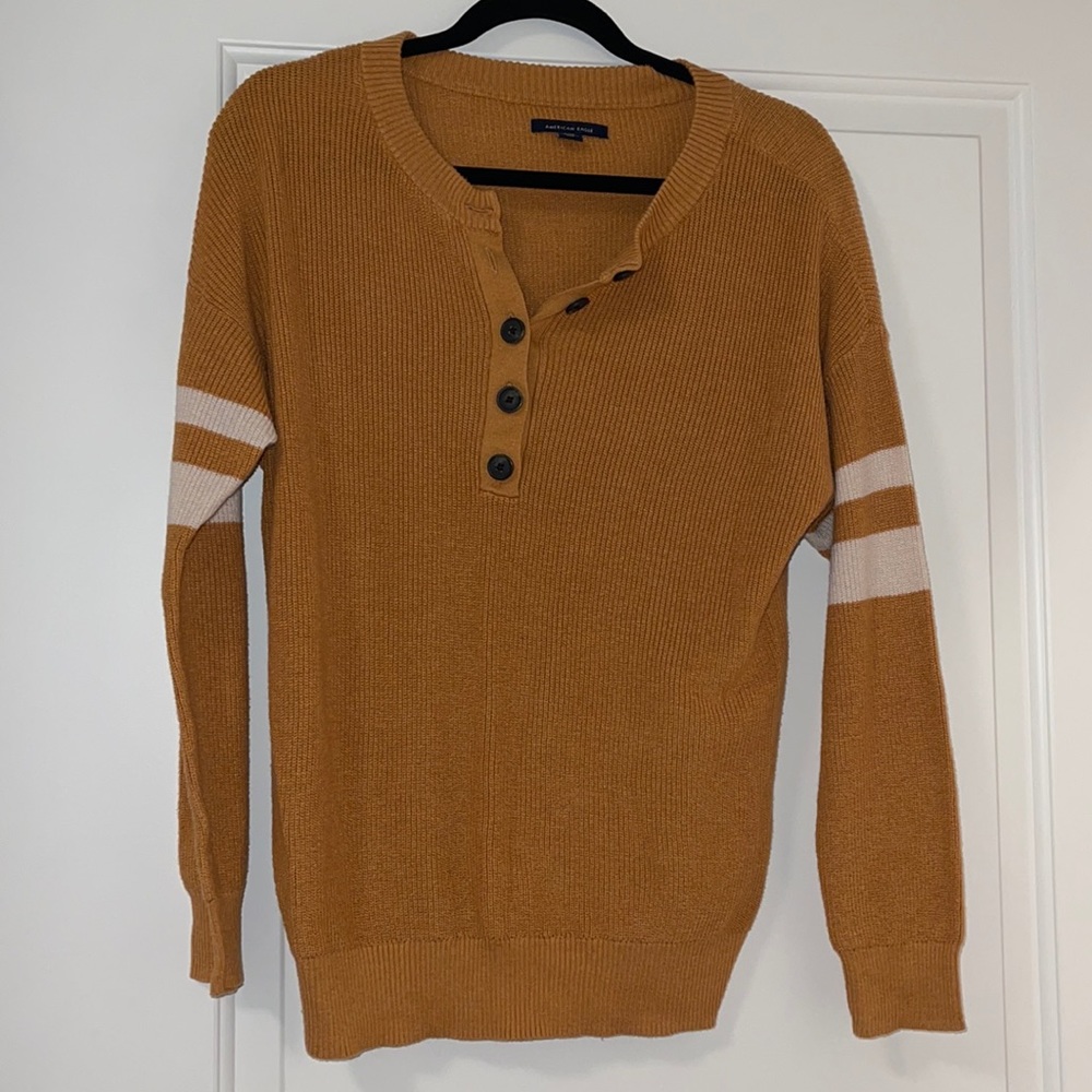 American Eagle Henley Sweater